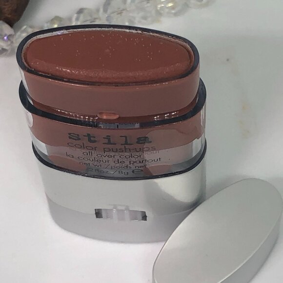 Stila Color Push Ups Blush & All Over Color - Nude Flash - Full Size - New* - Picture 3 of 4